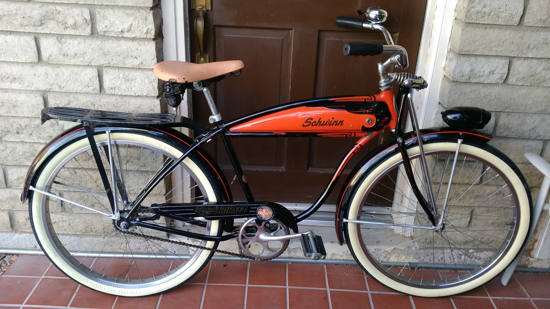 Sale Pending - ALL ORIGINAL 1956 SCHWINN HORNET DELUXE $1200