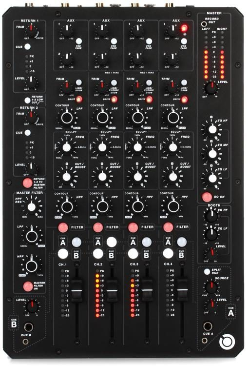 PLAYdifferently Model 1 - 4-Channel Premium Analog DJ Mixer @ The