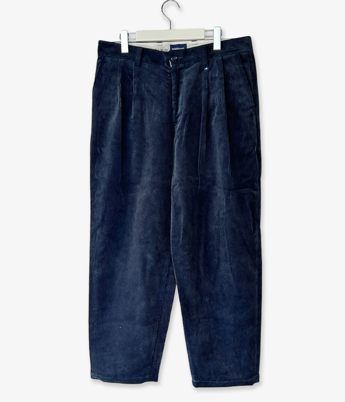 DESCENDANT/DC-3 CORDUROY TROUSERS (NAVY)