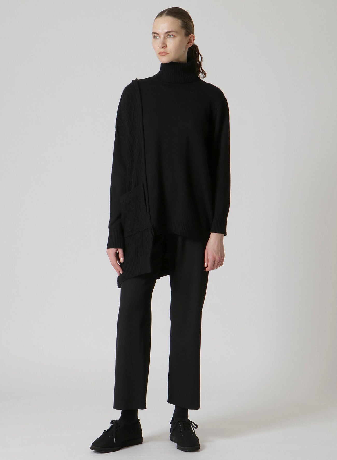PANELED TURTLE NECK PO – THE SHOP YOHJI YAMAMOTO