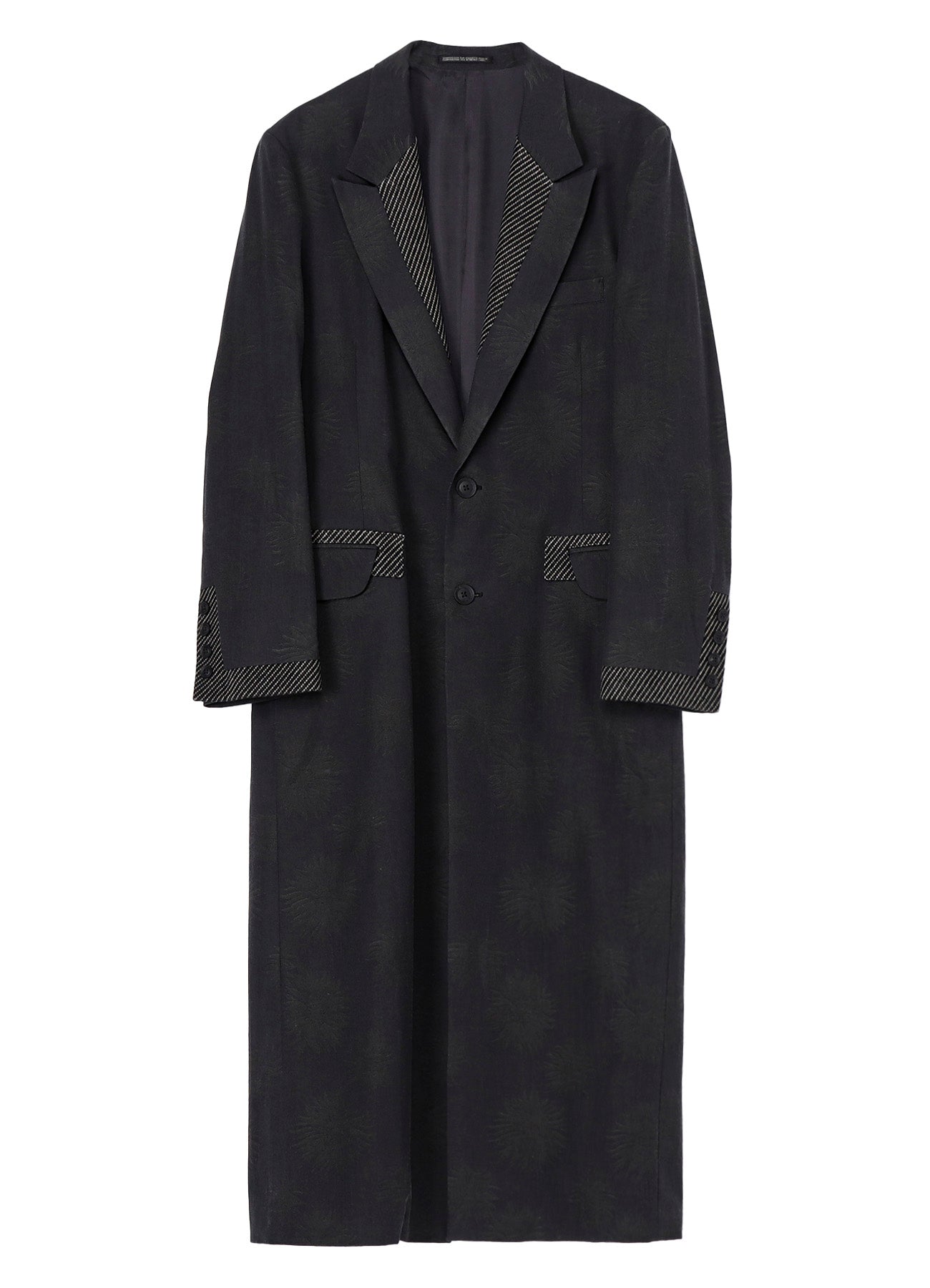 DUNGAREE JQ BLACK LONG JACKET – THE SHOP YOHJI YAMAMOTO