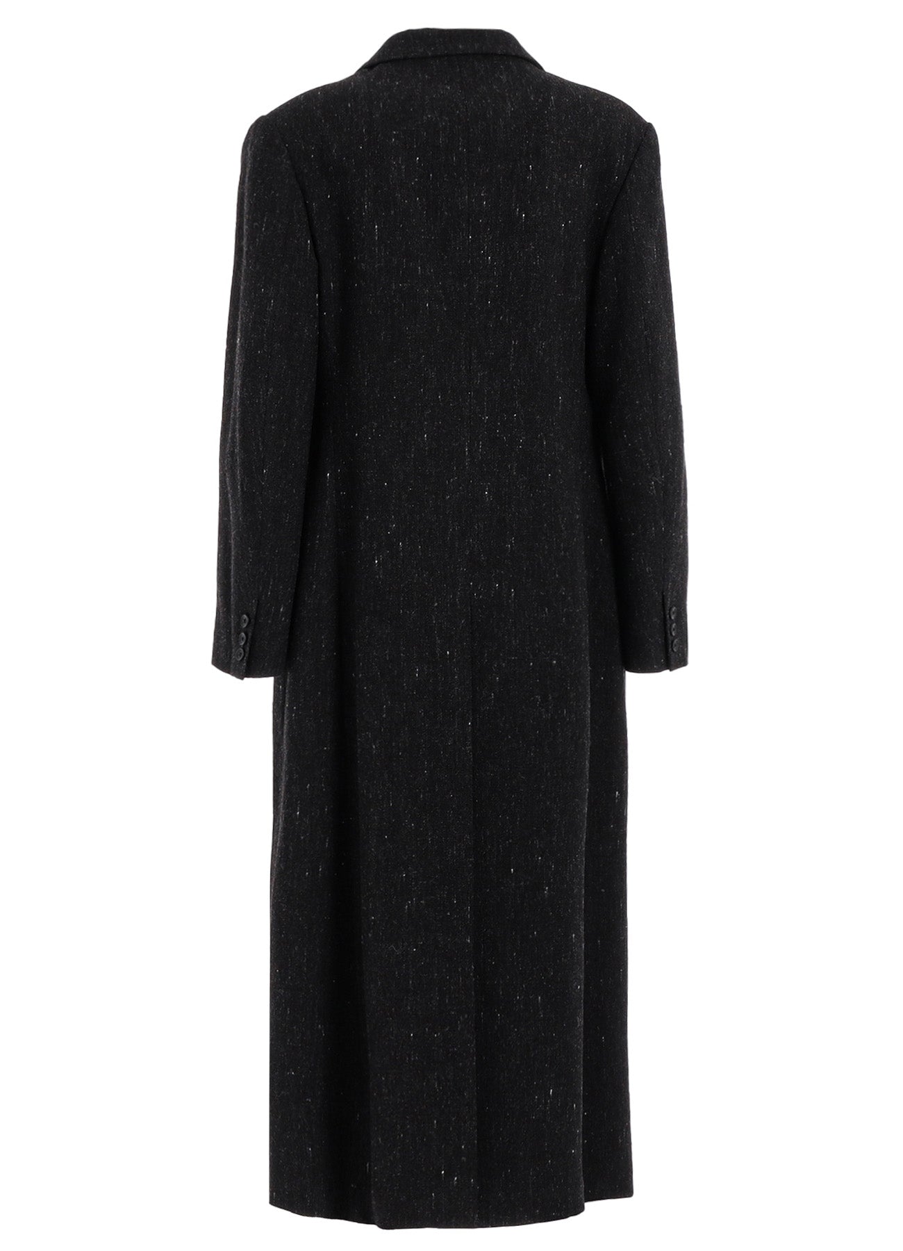 WOOL SPINNING LEATHER SWITCH COLLAR BUTTON JACKET – THE SHOP YOHJI