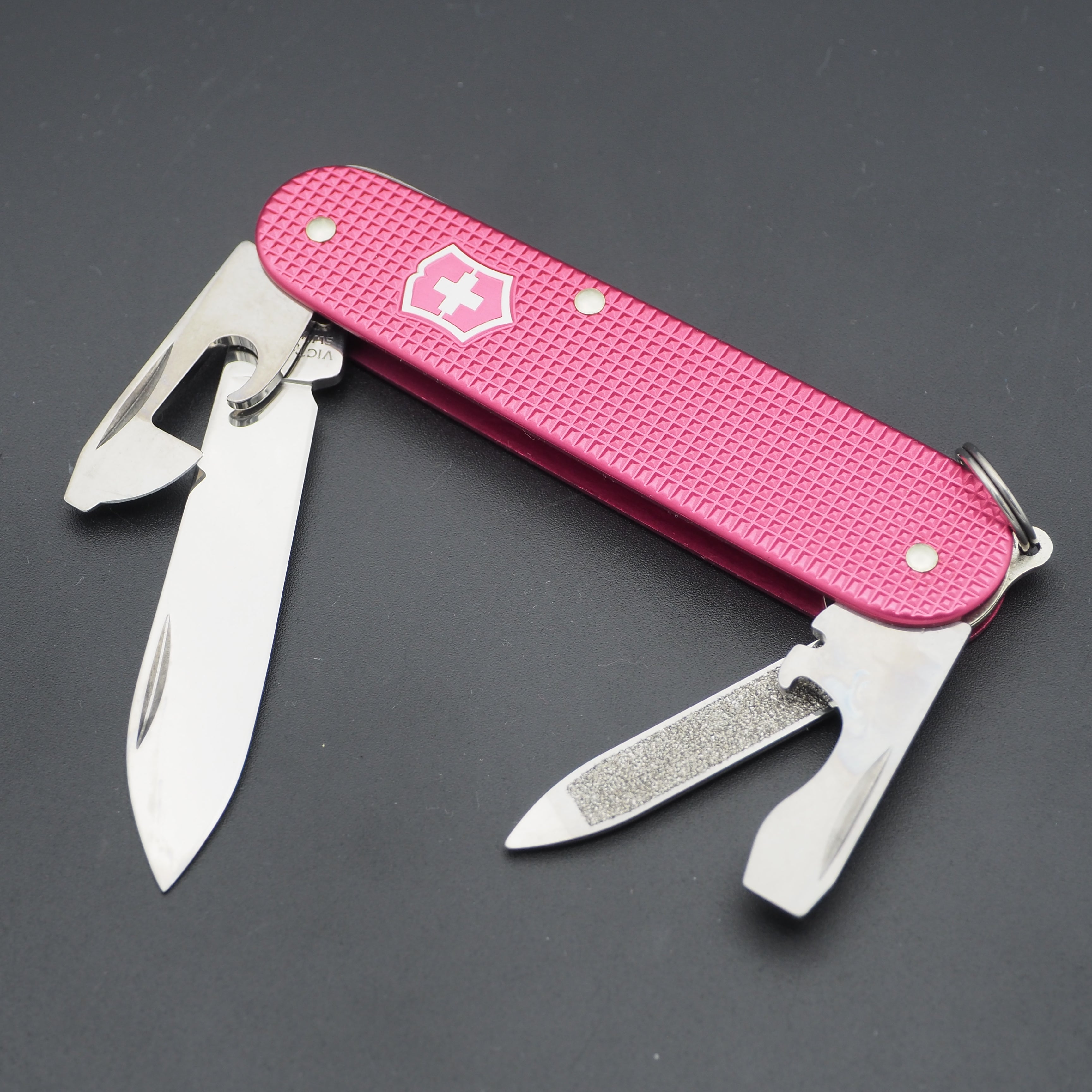 Victorinox Alox Cadet Swiss Knife | Pink Swiss Army Knife | The