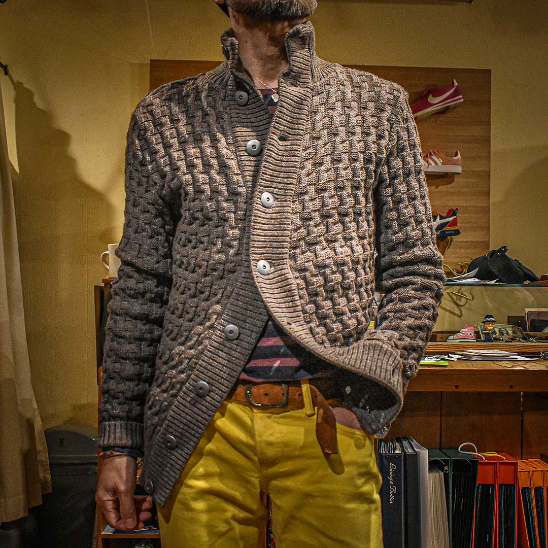 S.N.S. HERNING/MERINO WOOL CARDIGAN/48,400 - thing sting