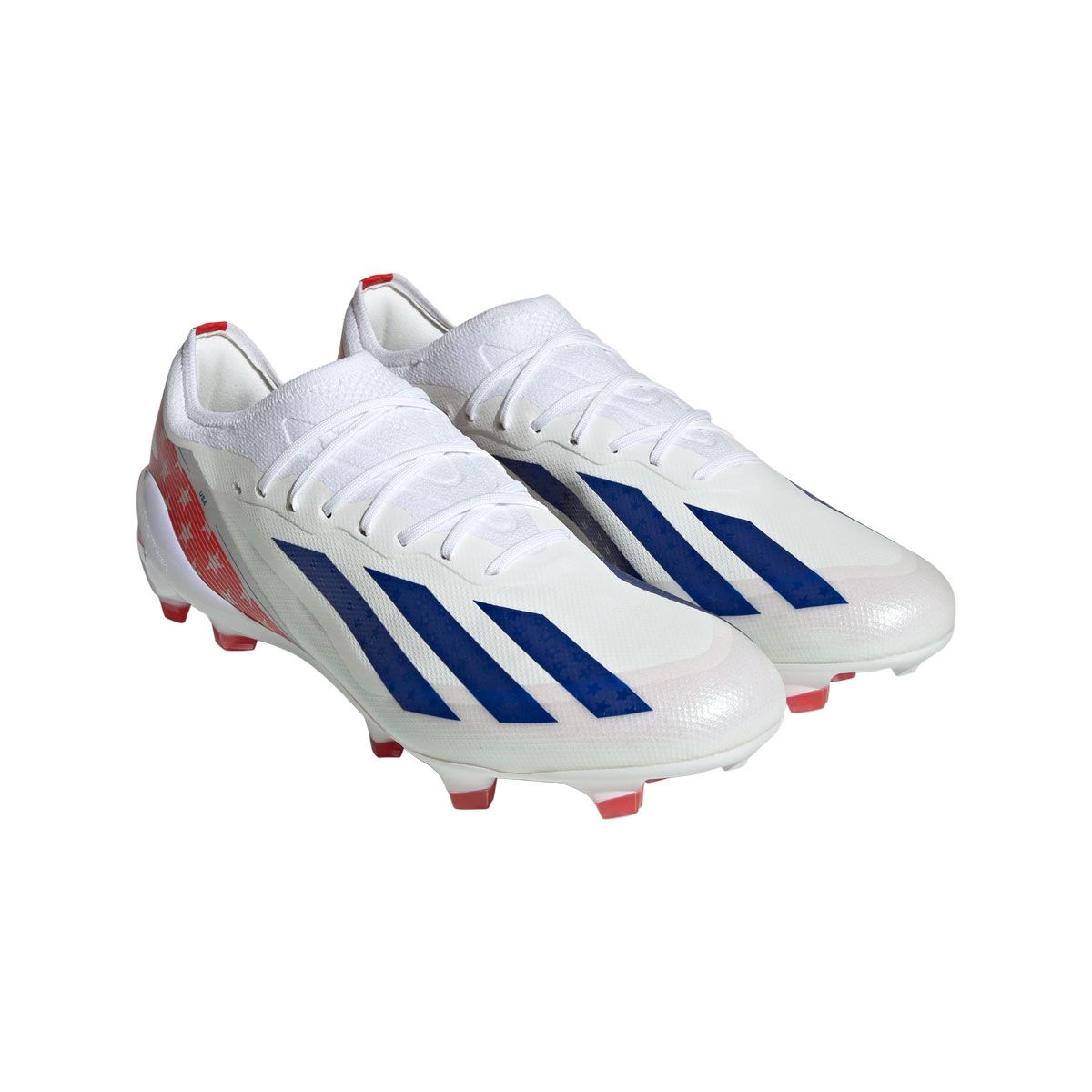 adidas X Crazyfast USA.1 FG - White/Blue/Red – Third Coast Soccer