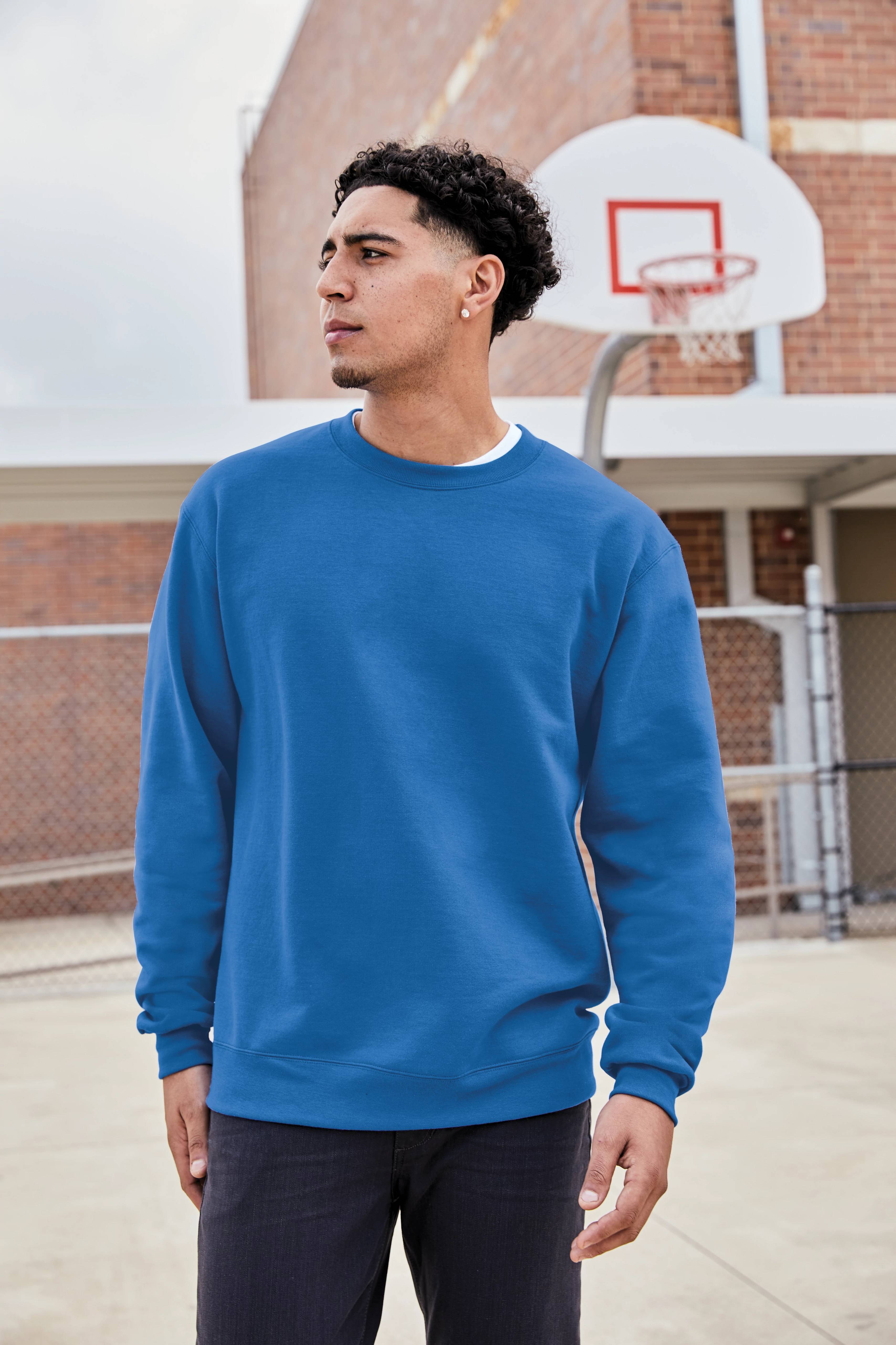 Champion S6000 Crewneck Sweater with Custom Embroidery