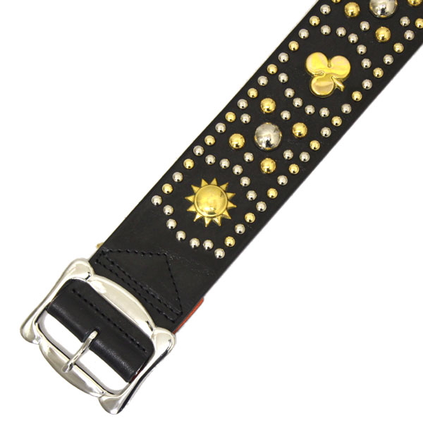 正規取扱店 Lewis Leathers (ルイスレザーズ) SPADES STUDS BELT