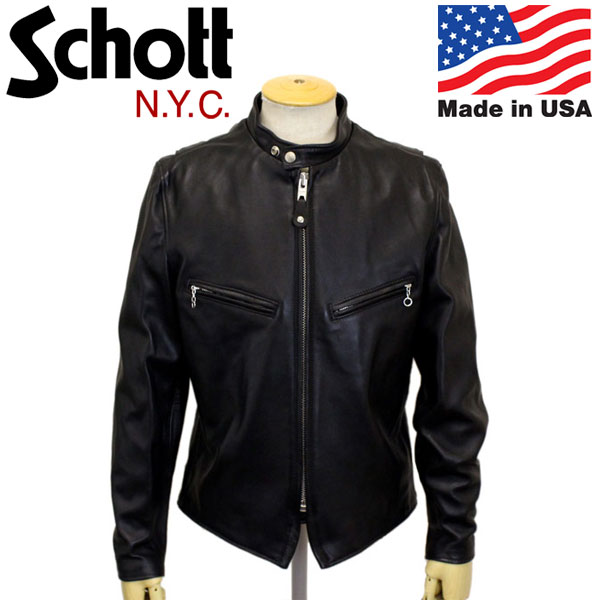 正規取扱店 Schott (ショット) 7550 241XX LAMB CAFE RACER ラムカフェ