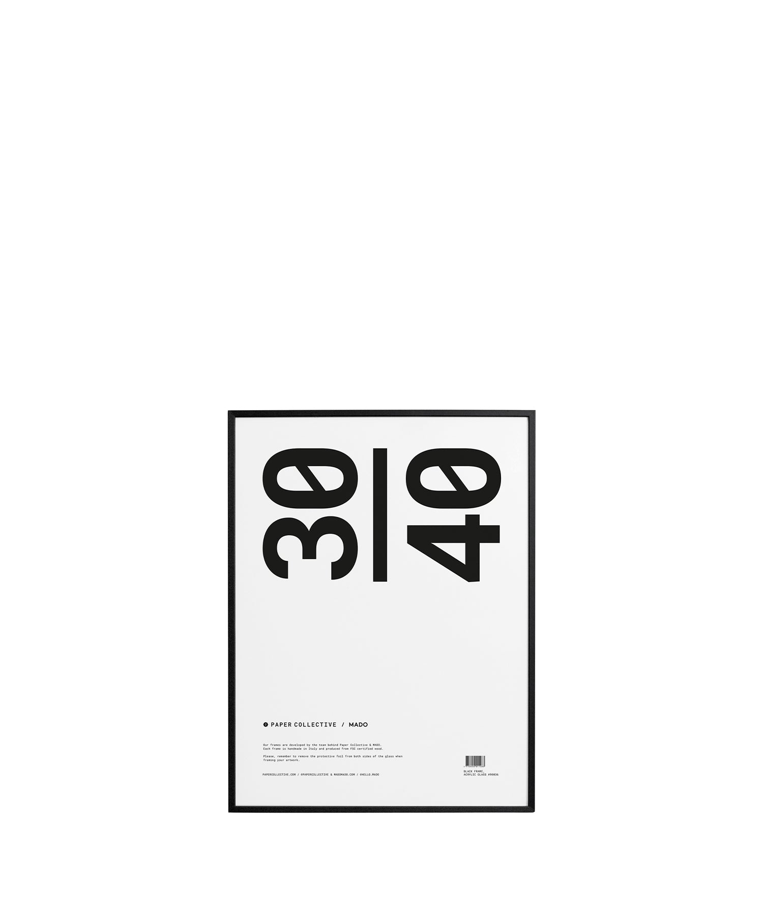 北欧アートポスター フレーム Timber Black – TIMELESS COMFORT