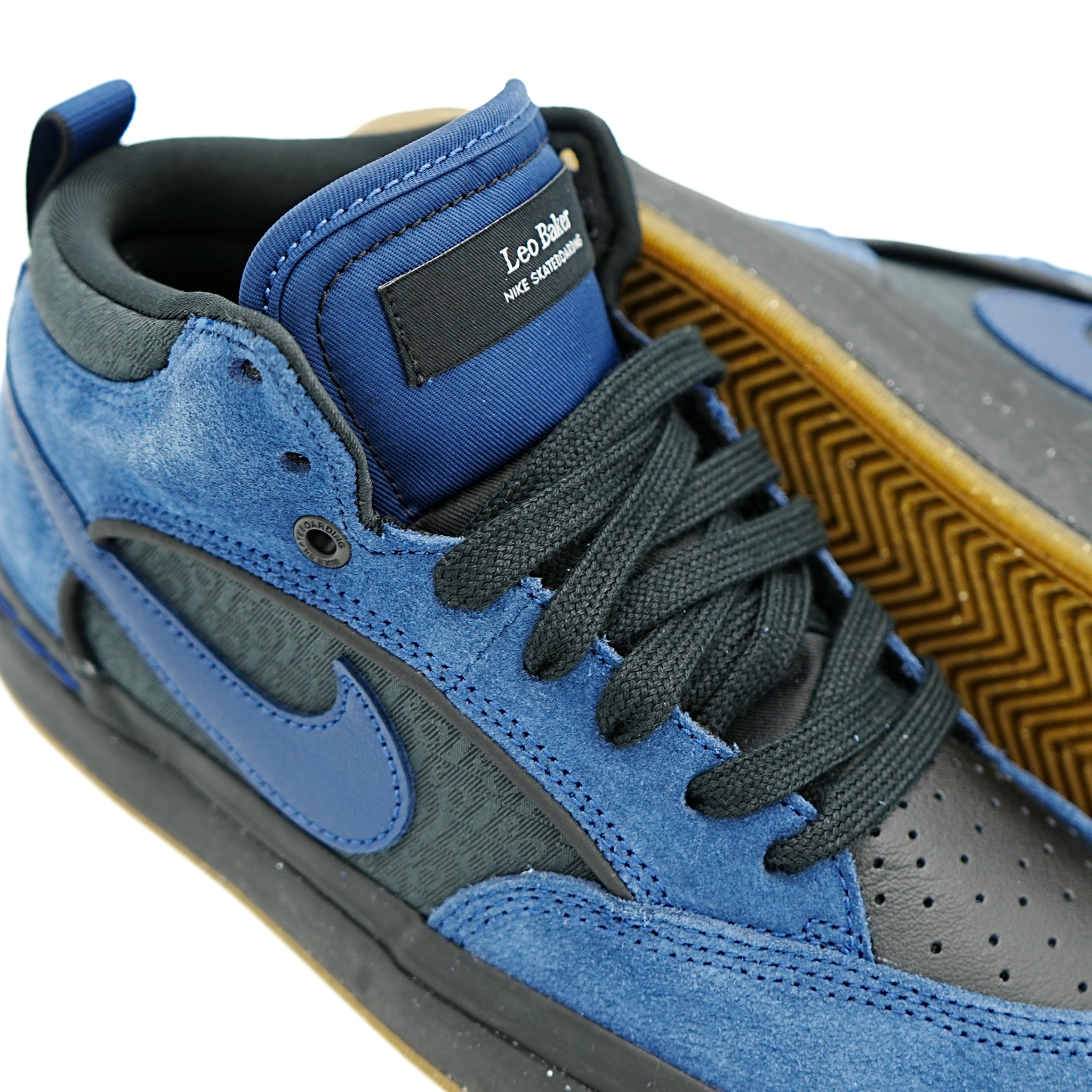 Nike SB React Leo - Navy / Black / Anthracite – Time Machine Skateshop