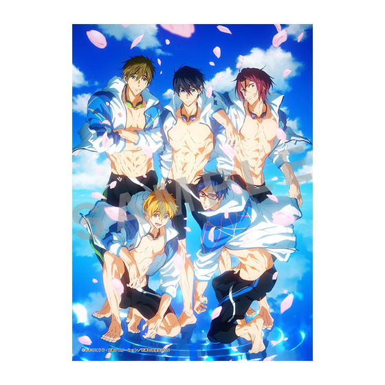 Free! CD Jacket Illustration Series 大判ブロマイド＆フレームセット