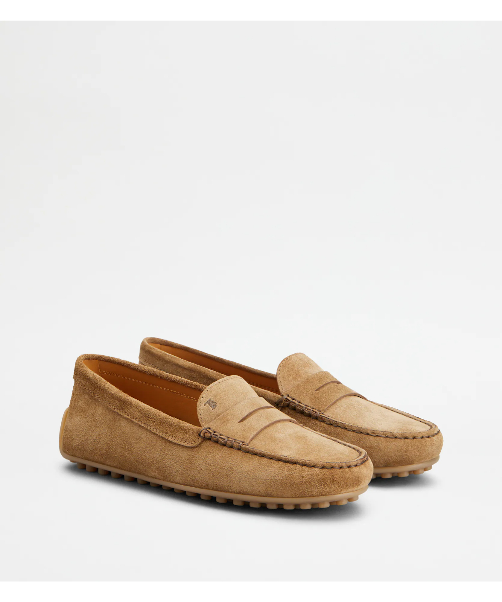 TOD'S/トッズ_Women通販 | ブラウン シティ ゴンミーニ スエード