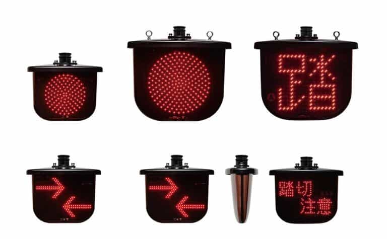 てつでん】360度型踏切警報灯 2個セット 信楽鉄道 踏切関連機器 ｜株式