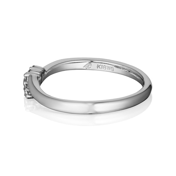 K18ホワイトゴールド リング | 111741143204 | 【公式】4℃ジュエリー