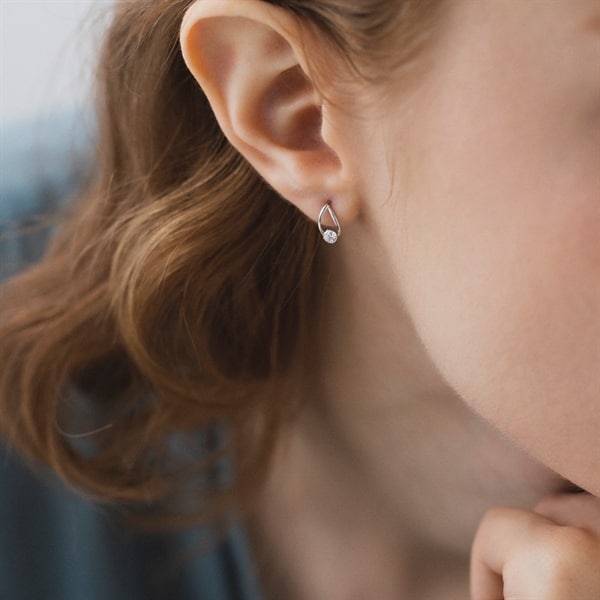 K10ホワイトゴールド ピアス | 151136553204 | 【公式】Canal4