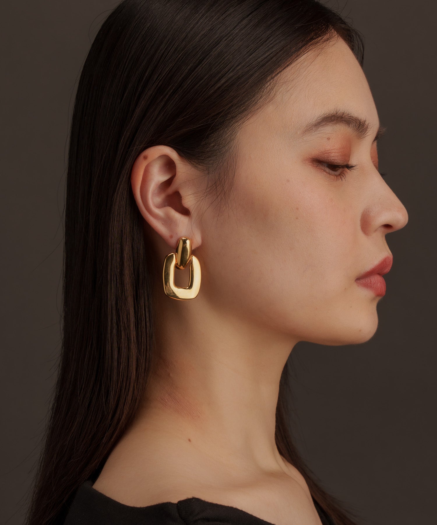 BIGチェーンヴィンテージピアス【Gold】 | tok