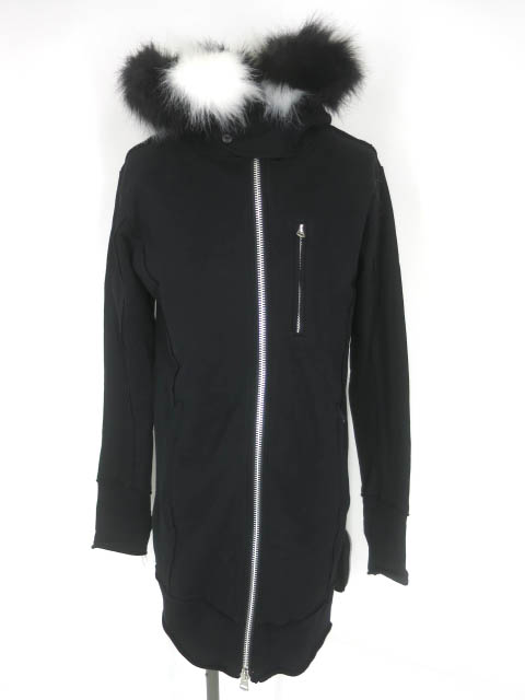 CIVARIZE / ファー付き鬼裏毛ハイネックパーカー / シヴァーライズ