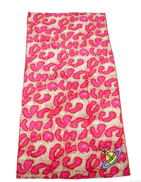 新品未使用 レア ヴィヴィアン vivienne rock ハンカチ ヒョウ柄 新品