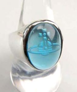 カボションリング（ブルー） | トウキョウアリス -ゴシック＆ロリータ