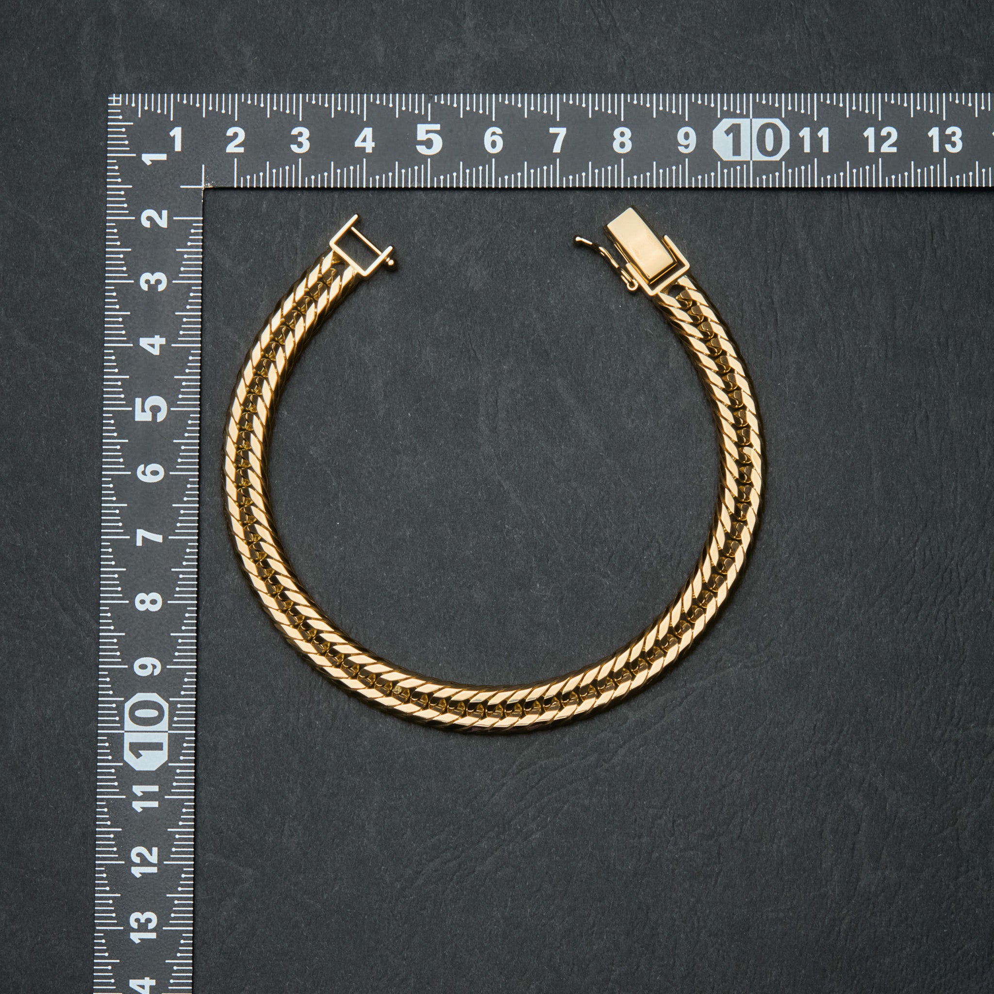 喜平ブレスレット / 18金 イエローゴールド（K18 トリプル12面カット