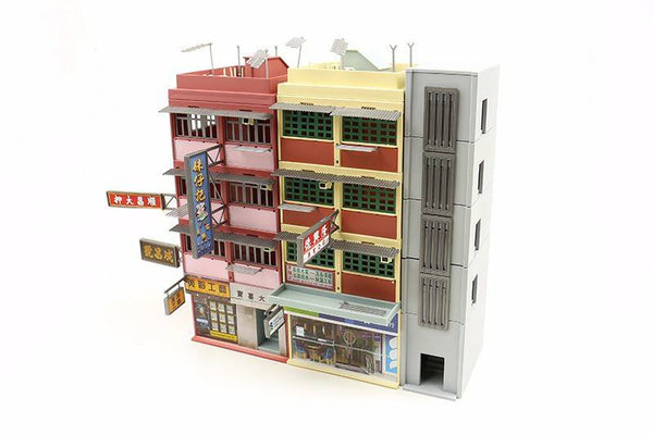 Tiny City BD10 Hong Kong Old Tenements Street Diorama 唐樓模型套裝
