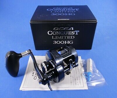 SHIMANO OCEA CONQUEST LIMITED EDITION 300 HG REEL & 301 HG REEL