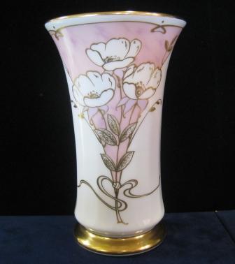 大倉陶園 花瓶 - 土岐陶器本店