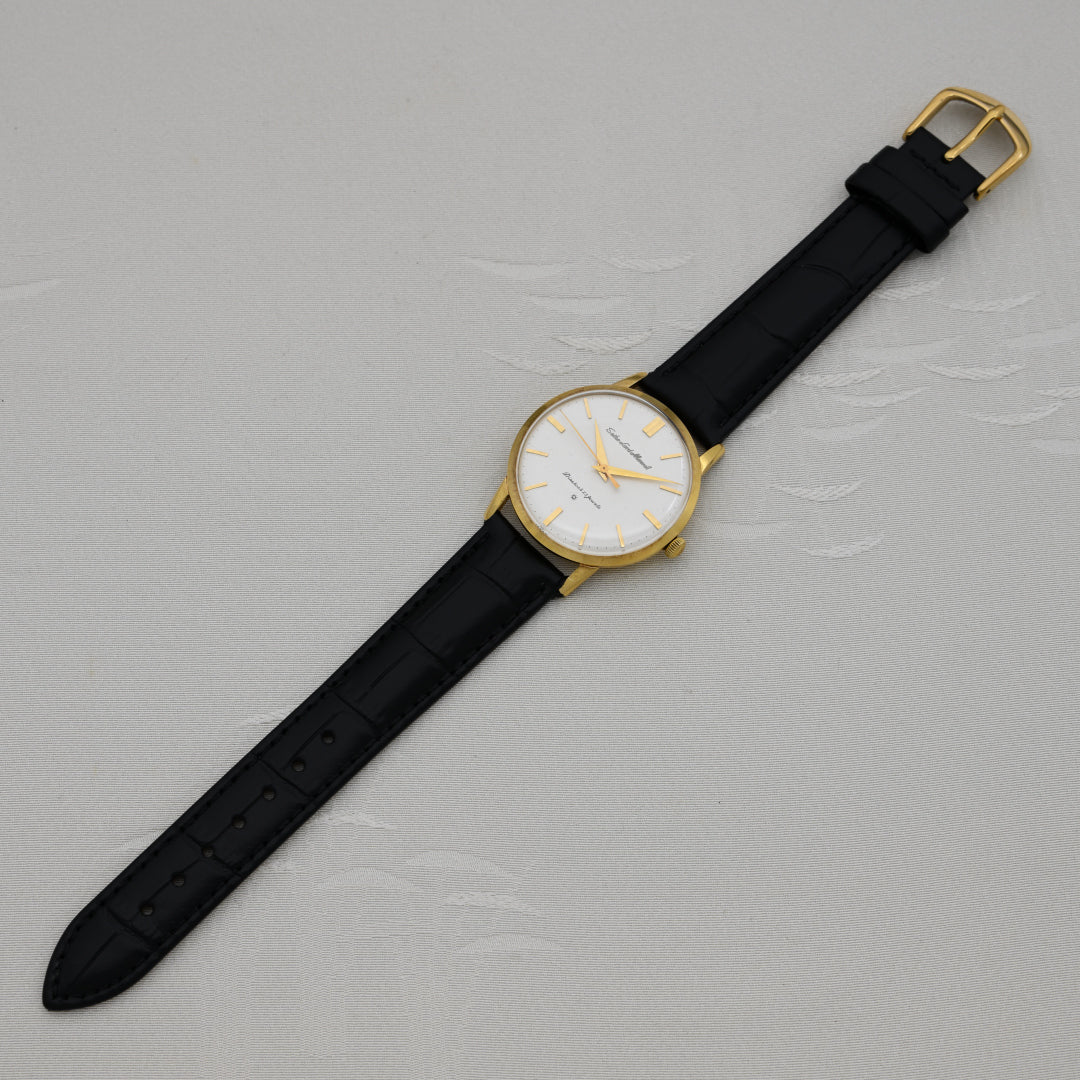 セイコー ロードマーベル 18金無垢 SD文字盤 手巻き 23石 Seiko Lord