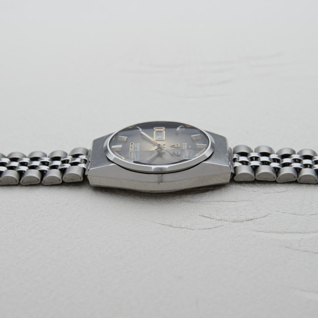 セイコー TYPE2 9面カットガラス ブラウングラデーションダイヤル