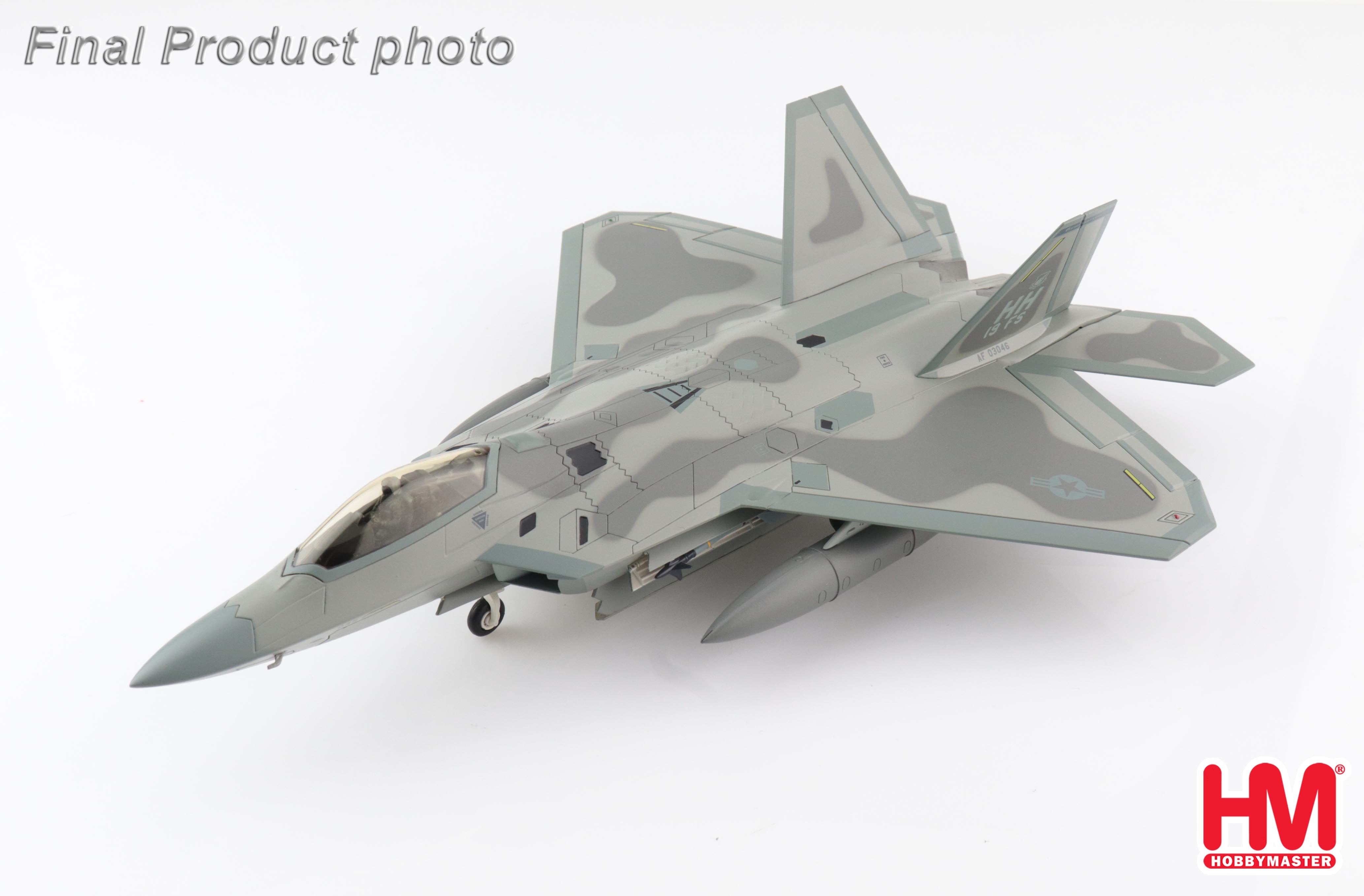 Hobby Master F-22A アメリカ空軍 第15航空団 第19飛行隊 「ゲーム