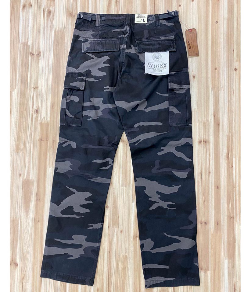 AVIREX アヴィレックス カーゴパンツ 2XL ネイビー ギミックパンツ