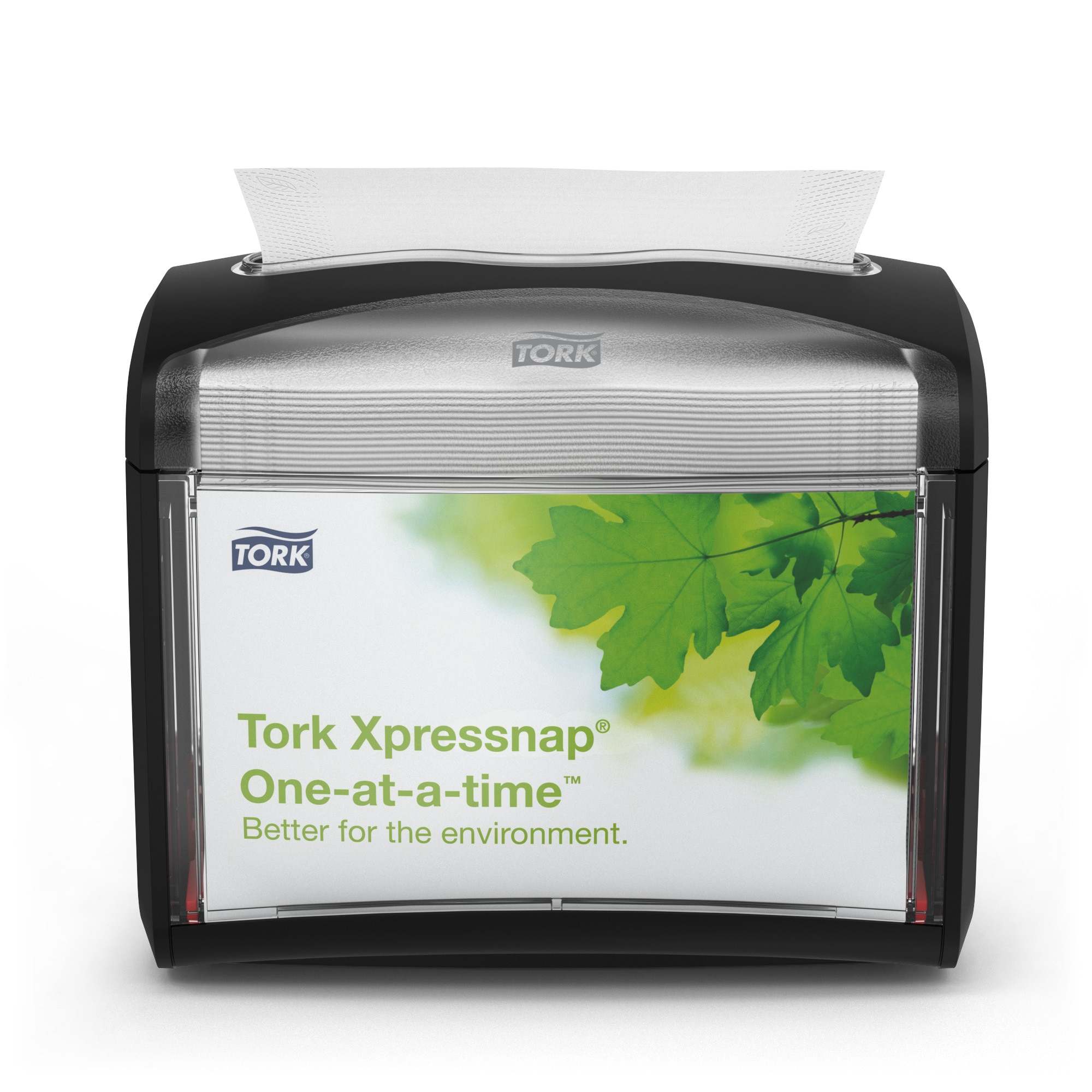 Tork Xpressnap® Natural Environmental Print Dispenser Napkin N4