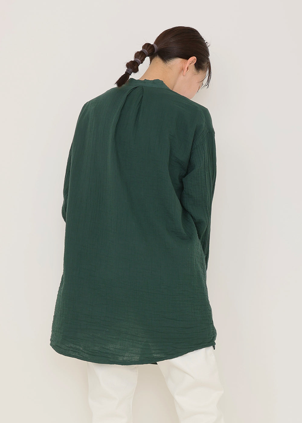 Wガーゼ オーバーシャツ│to touch