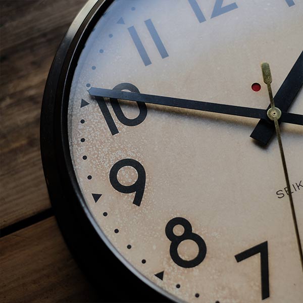 SEIKOSHA（精工舎）電気時計 電池式クオーツムーブメント交換済み