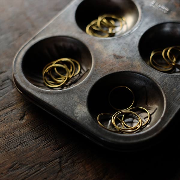 真鍮のカーテンリング（デッドストック）バラ売り – zakka store towi