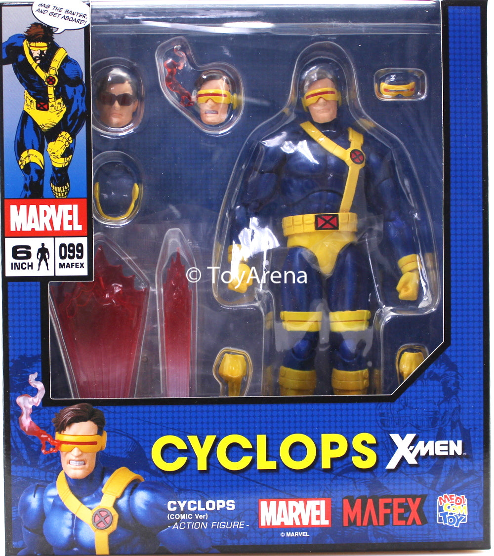 Mafex No. 099 Cyclops Comic Ver. Marvel Action Figure Medicom