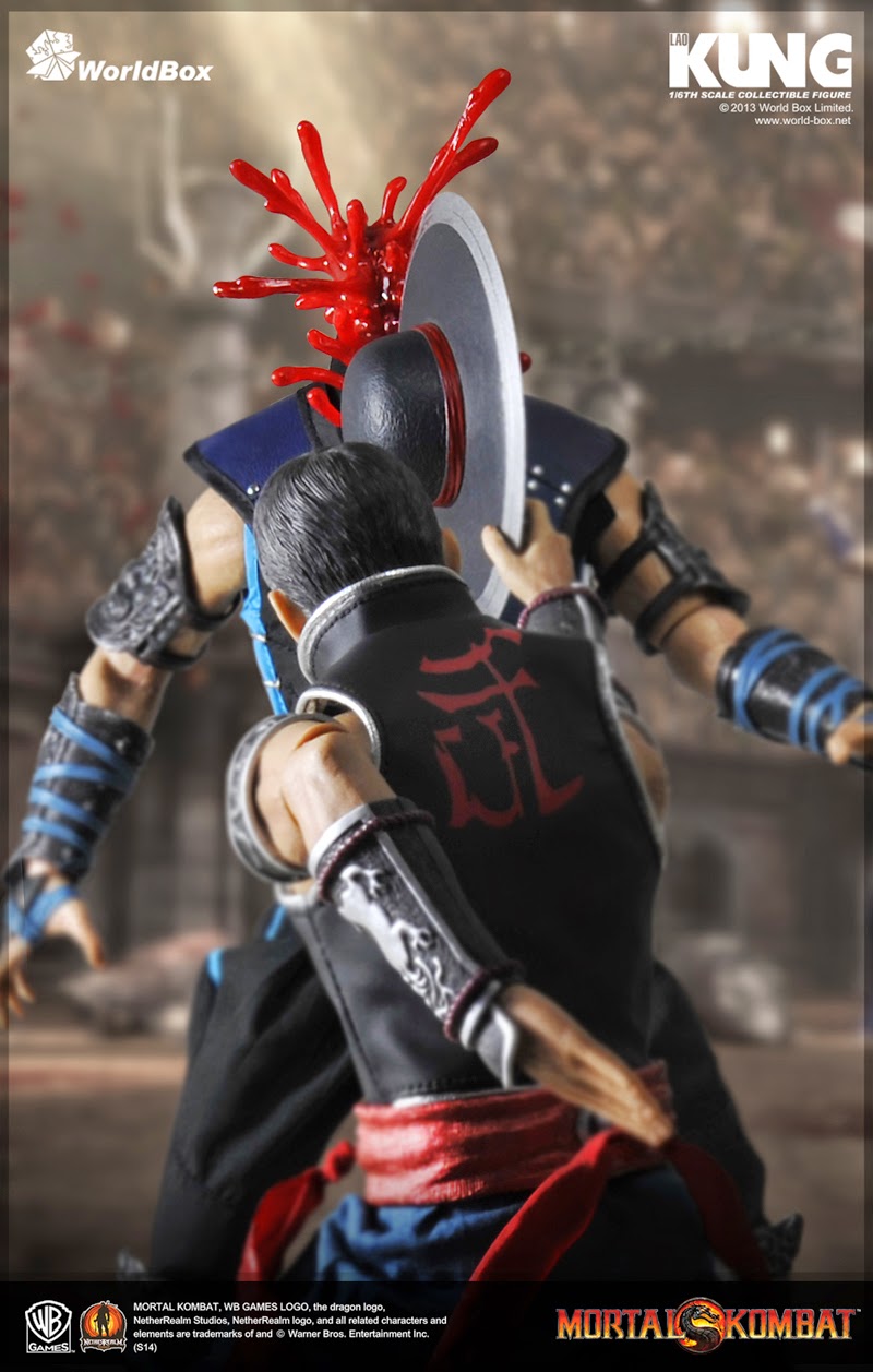 WorldBox 1/6 Mortal Kombat Kung Lao Sixth Scale Figure