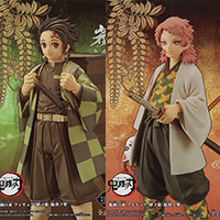 鬼滅の刃 フィギュア-絆ノ装- 拾玖ノ型 錆兎・竈門炭治郎 【バンプレスト】