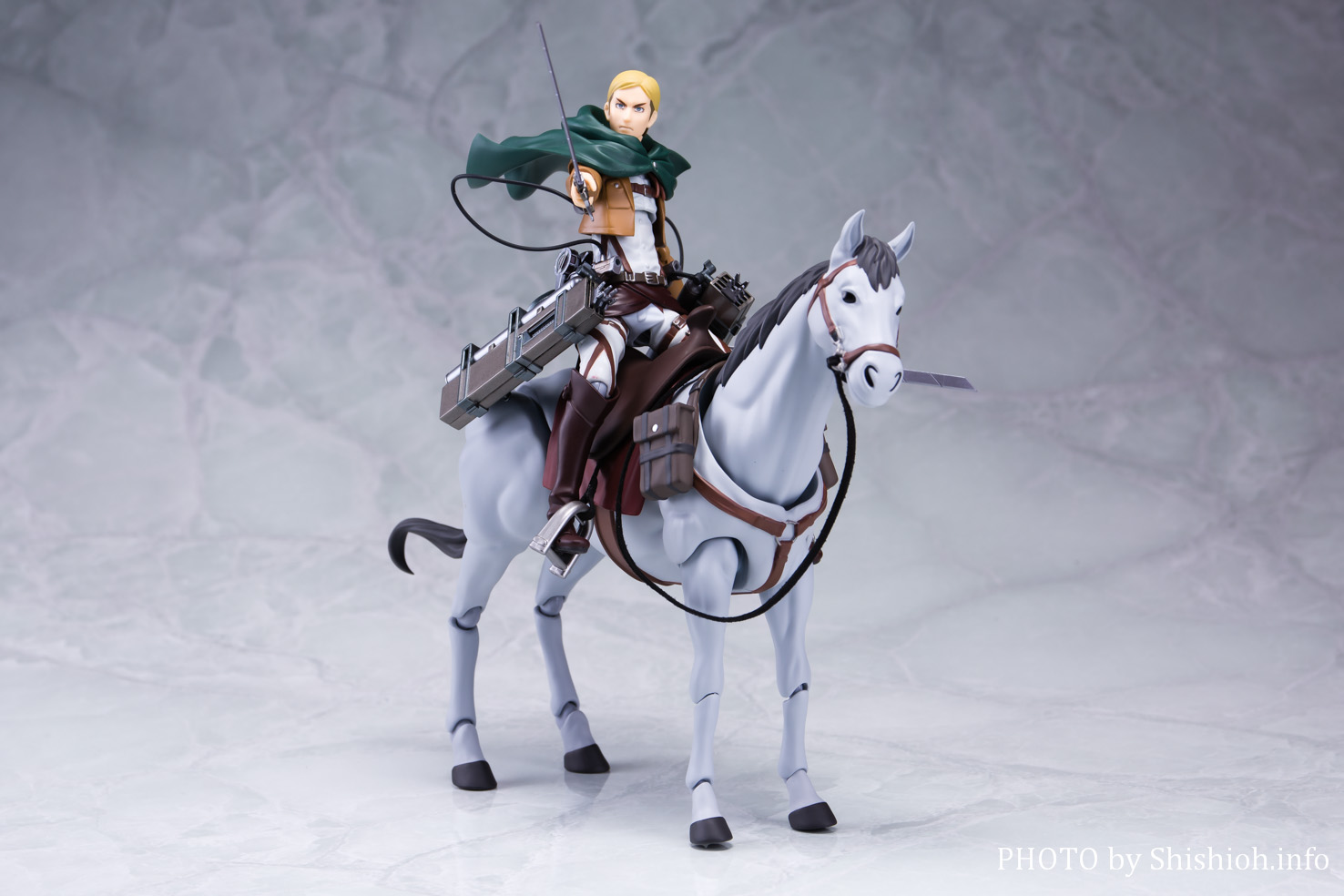 レビュー】 figma 446 エルヴィン・スミス(figma 馬)