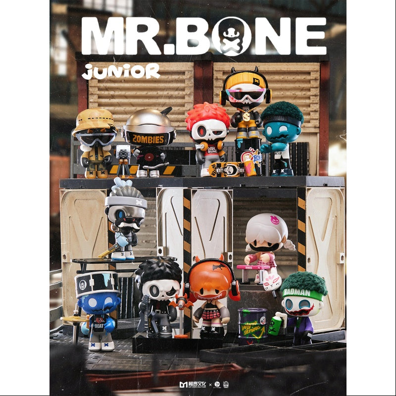 MR.BONE Junior 2.0 Zombies Block Series Whole Set Brand New With