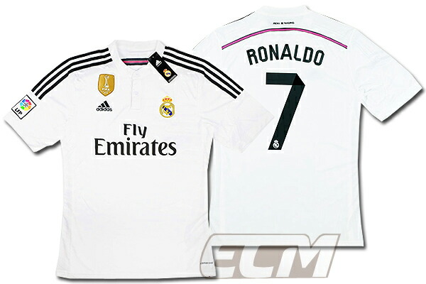 レアル・マドリード RONALDO 背番号7 半袖 シャツ レアル・マドリード