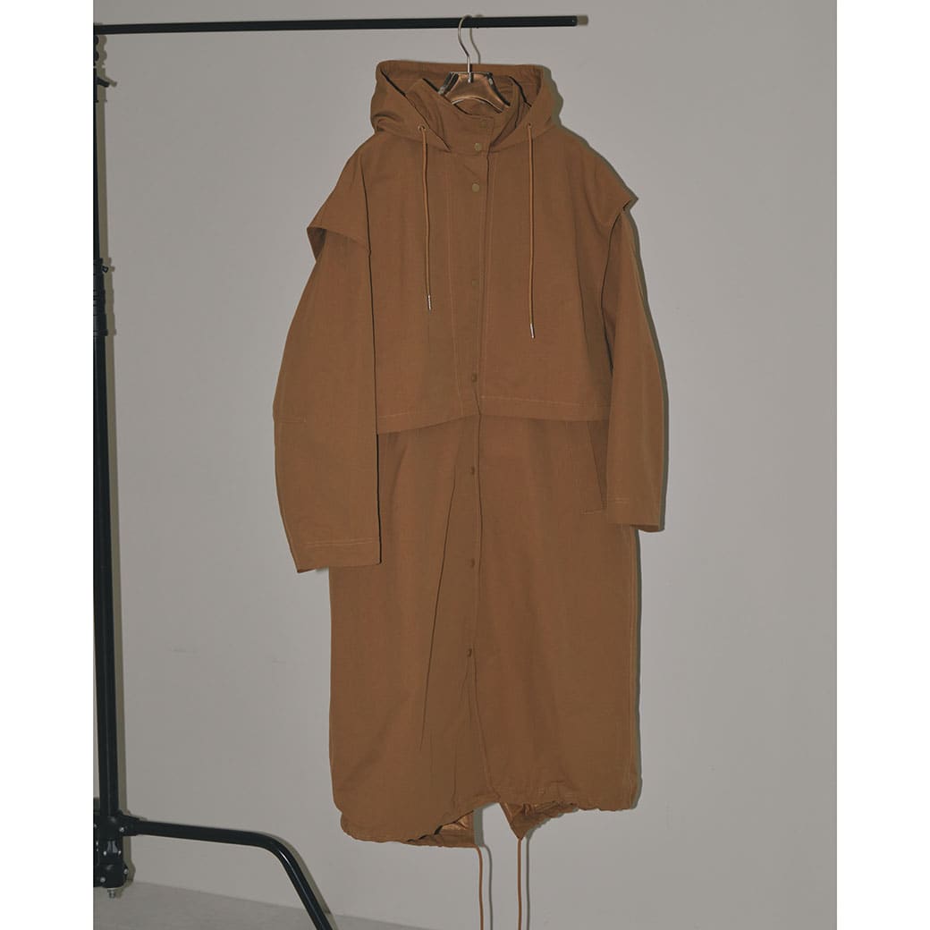 楽天市場】(SALE50%OFF) TODAYFUL トゥデイフル Nylon Hoodie Coat