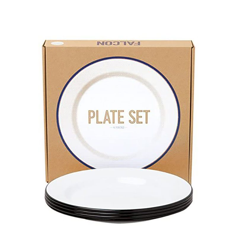 楽天市場】FALCON ファルコン ホーロー PLATE SET プレートセット 4枚