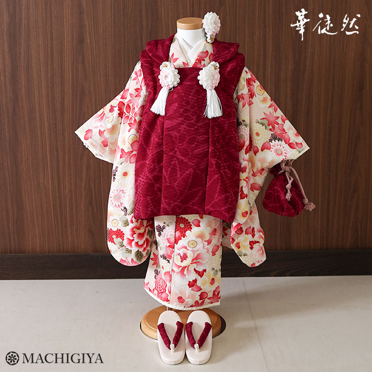 アンティーク 大正時代 女の子 子供着物 被布セット NO38 アンティーク