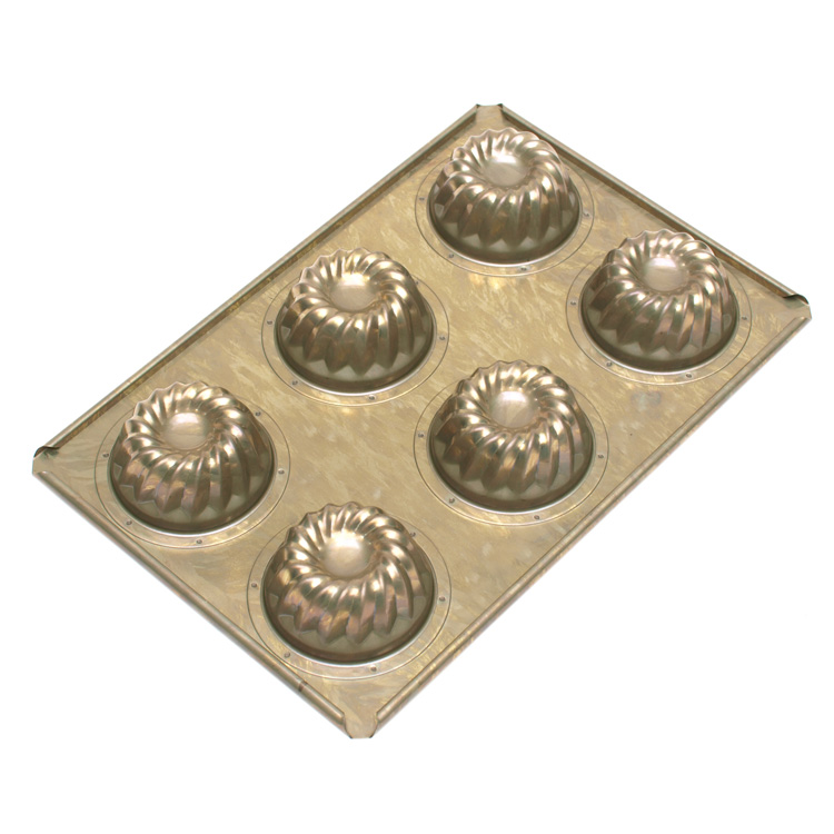 楽天市場】千代田金属 シリコン加工 ミニクグロフ天板 6個付 | 空焼き