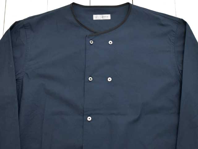 楽天市場】nisica(ニシカ) ノーカラー ダブルボタン ジャケット(NIS