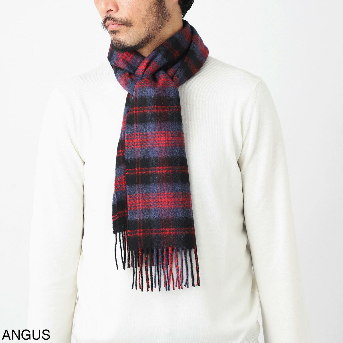 楽天市場】ジョンストンズ JOHNSTONS OF ELGIN カシミヤ100％ マフラー