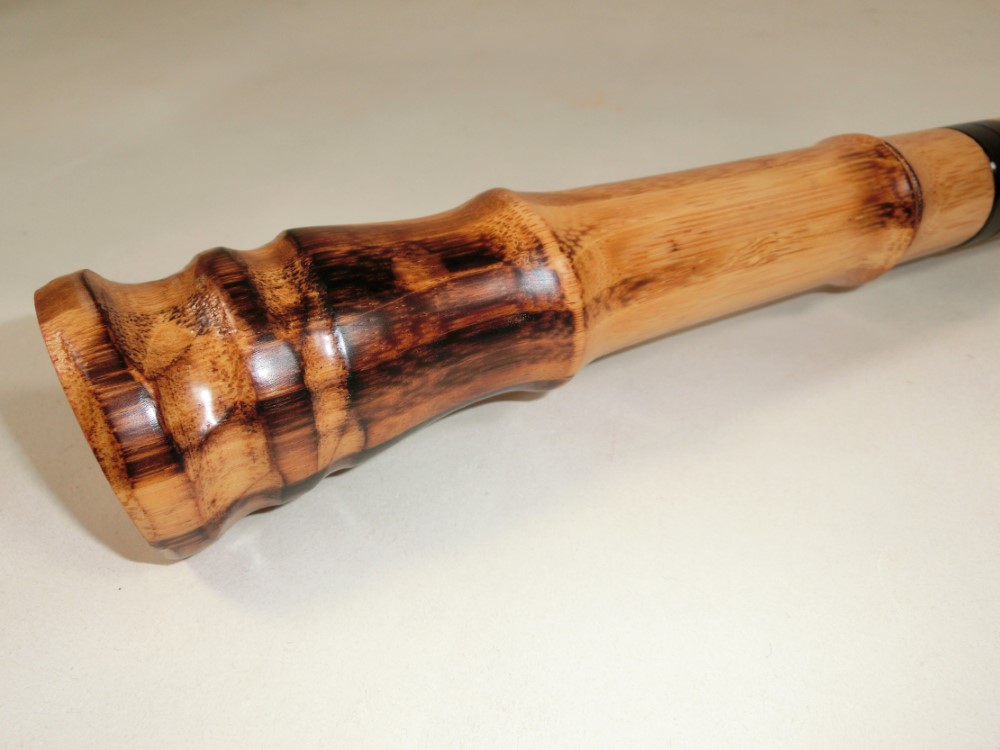 楽天市場】【訳あり】【尺八】蝴蝶宝尺八（合竹）0153 曲管 節あり 1尺