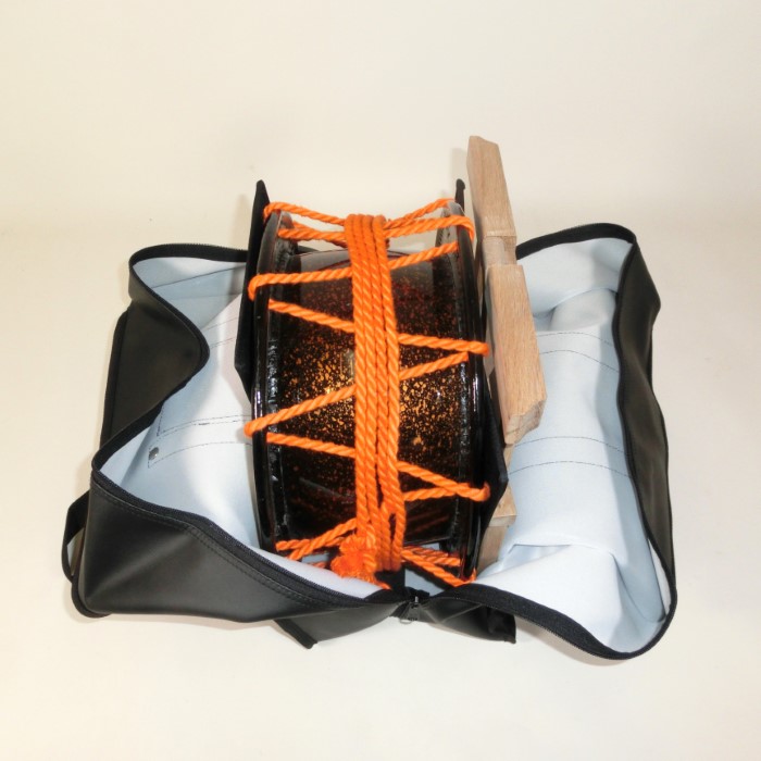 楽天市場】【太鼓ケース】締太鼓用 ソフトケース テレン台収納可能 No