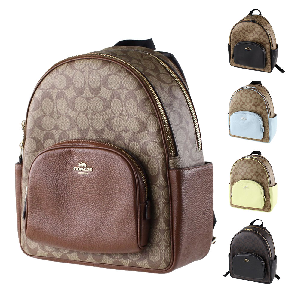 楽天市場】コーチ リュック・バックパック シグネチャー モノグラム